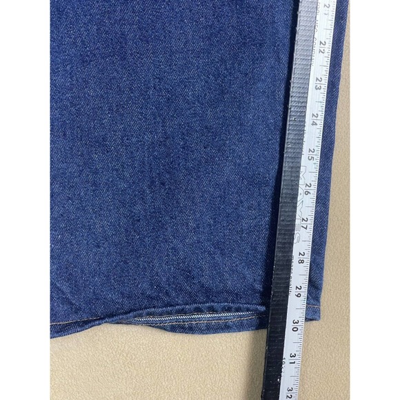 PRSN BLU‎ Carpenter Jeans Straight Leg Mens 40x30 Relaxed Fit Made in USA Blue - Picture 6 of 13